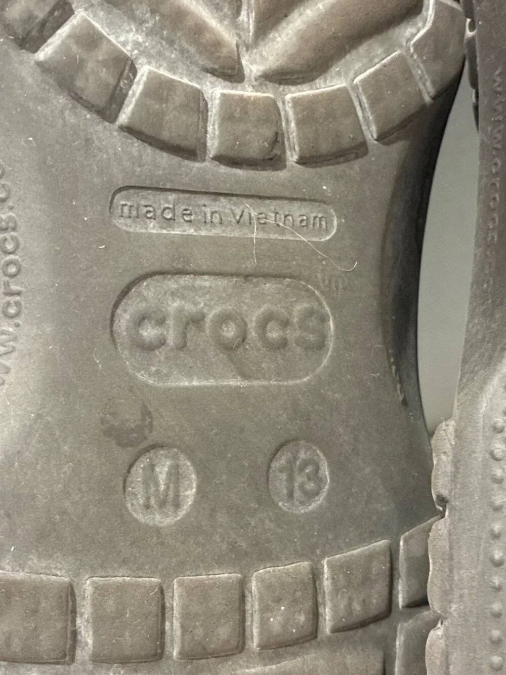 Crocs Men's Yukon Vista II LiteRide Clog Sandal sz 13 rugged faux-leather upper